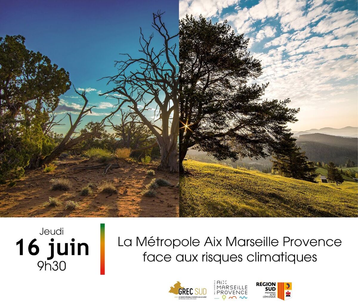 La Métropole Aix-Marseille-Provence face aux risques climatiques.