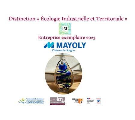 Distinction EIT Entreprise exemplaire 2023 Mayoly