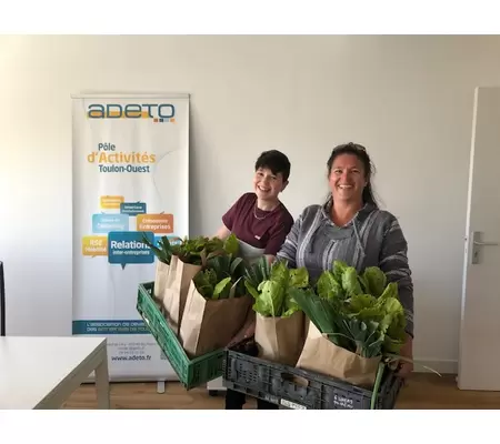 L\'ADETO lance son système de livraisons de fruits & légumes en entreprises ! 