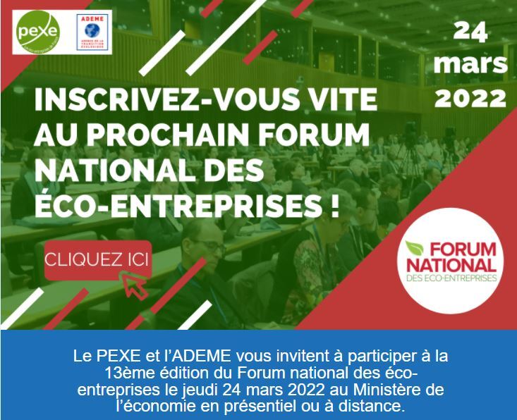 Participez au prochain Forum national des éco-entreprises !
