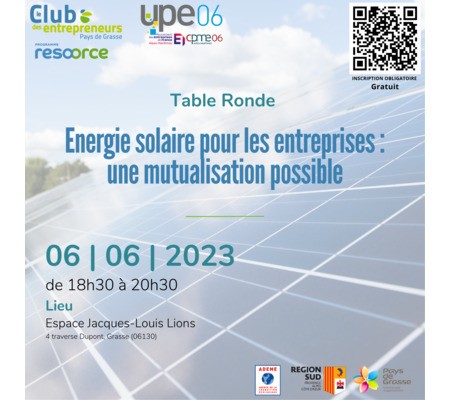 Table ronde - Energie solaire pour les entreprises: une mutualisation possible.