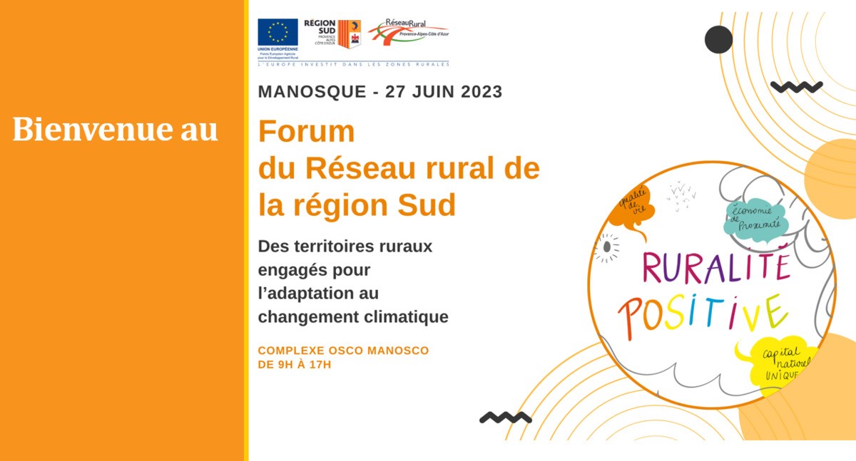 Forum du Réseau rural de la région Sud (Manosque)